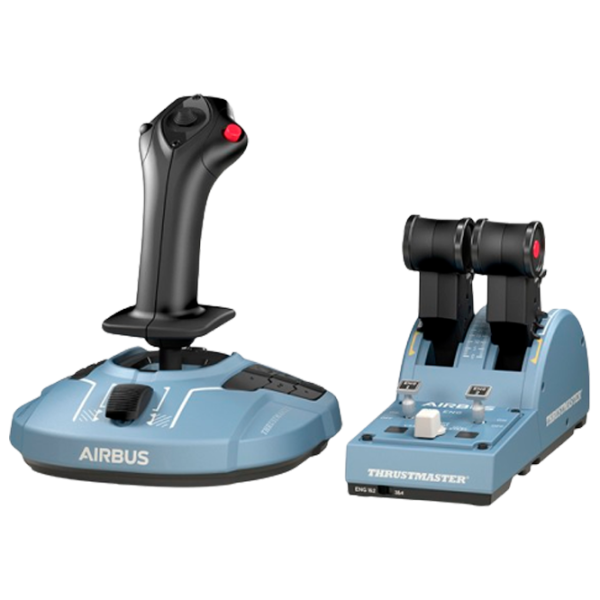 Joystick Thrustmaster TCA Officer Pack Airbus Edition Cu fir/ 33 buttons/ Blue photo 1