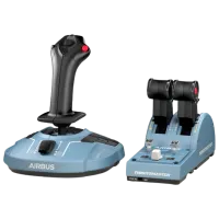 Джойстик Thrustmaster TCA Officer Pack Airbus Edition Проводная/ 33 buttons/ Синий