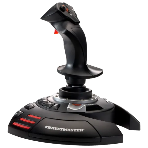 Joystick Thrustmaster Flight Stick X Cu fir / 12 buttons / Black photo 1