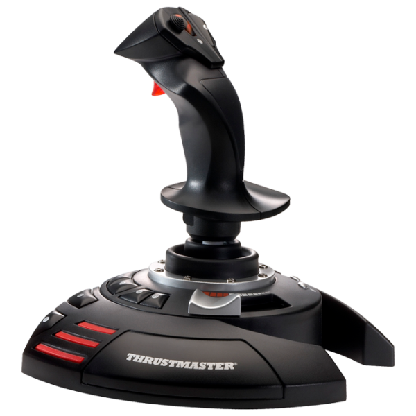 Joystick Thrustmaster Flight Stick X Cu fir / 12 buttons / Black photo 1
