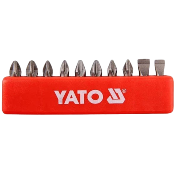 Набор бит Yato YT0482 Количество в наборе - 10 photo 1
