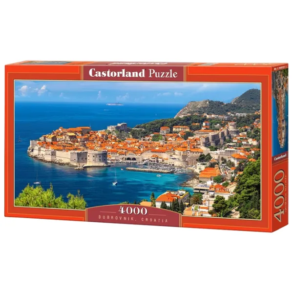 Puzzle 2D Castorland 4000 Dubrovnik, Croatia 9+/ Numărul de piese: 4000 photo 1