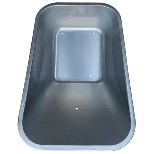 Container pentru roabă Clasică Technoworker VOR57649 85 l/ Silver photo 1