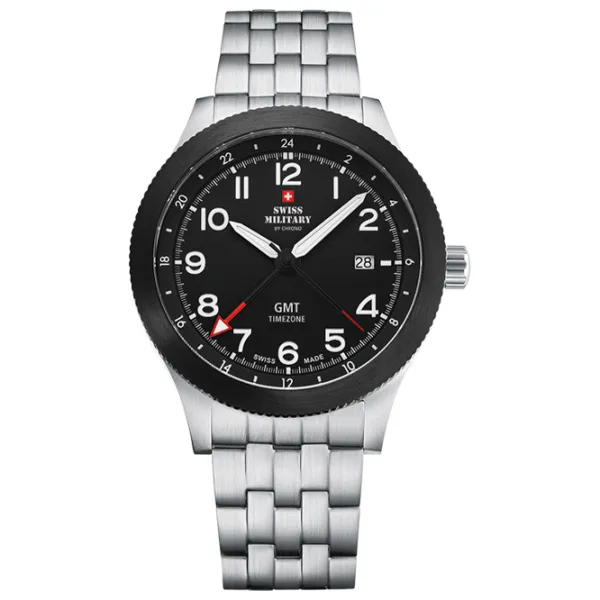 Ceas de mână pentru bărbați Swiss Military SM34053.03 Cuarț/ 42 mm photo 1