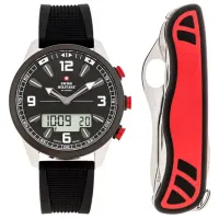 Наручные часы для мужчин Swiss Military SM34054.01 Кварцевый/ 45 мм