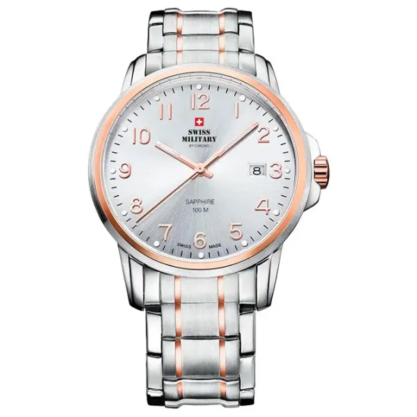 Ceas de mână pentru bărbați Swiss Military SM34039.13 Cuarț/ 40 mm photo 1 Ceas de mână pentru bărbați Swiss Military SM34039.13 Cuarț/ 40 mm photo 1