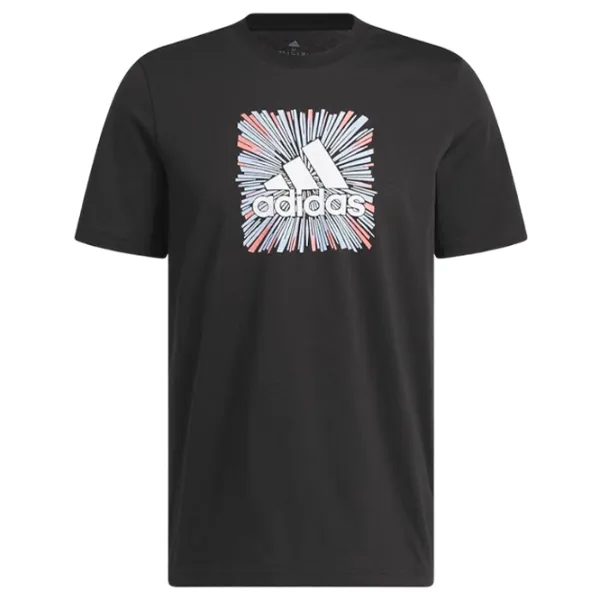 Tricou pentru bărbați Adidas M Opt G T 100% bumbac/ Black photo 1