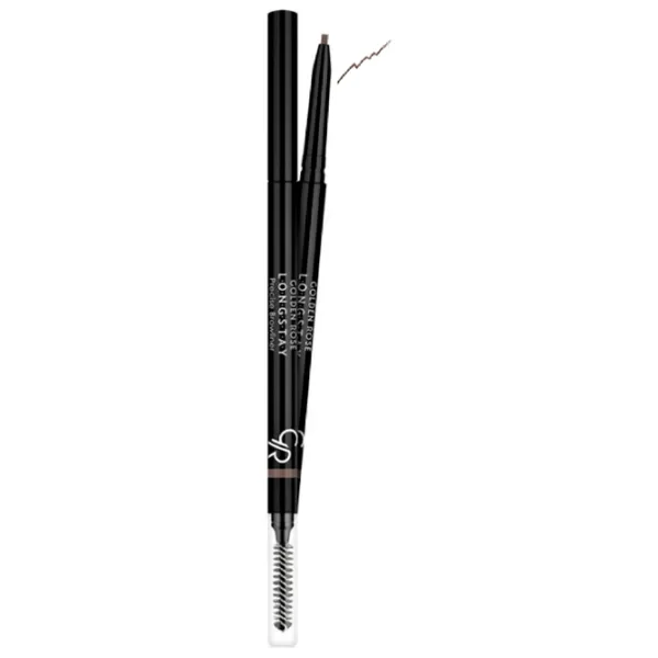 Карандаш для бровей Golden Rose Longstay Precise Browliner Светло-коричневый photo 1 Карандаш для бровей Golden Rose Longstay Precise Browliner Светло-коричневый photo 1