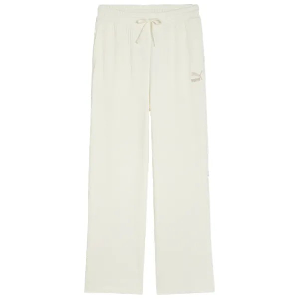 Спортивные штаны для женщин Puma Classics Ribbed Relaxed Pants XL/ Frosted Ivory photo 1