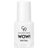 Lac de unghii Golden Rose Wow 6 ml/ White