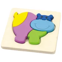 Puzzle VIGA Hippo 1.5+/ Numărul de piese: 5