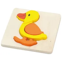Puzzle VIGA Rață 1.5+/ Numărul de piese: 5