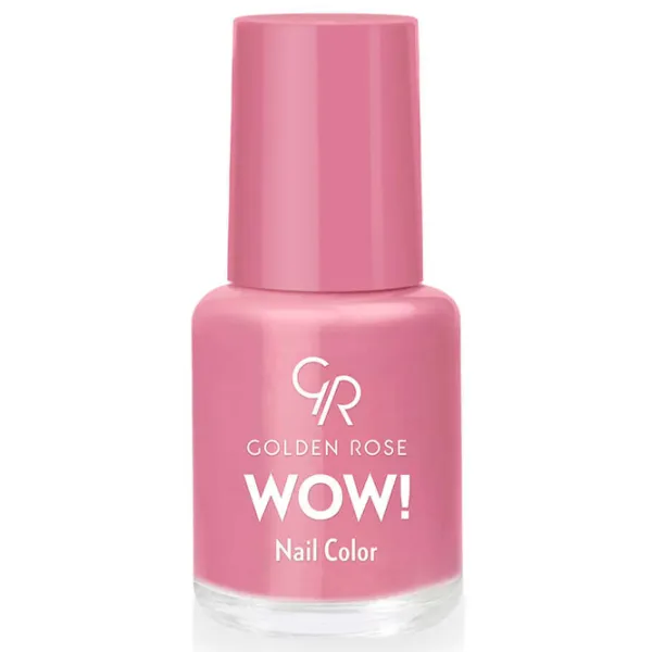 Лак для ногтей Golden Rose Wow 6 мл/ Розовый photo 1 Лак для ногтей Golden Rose Wow 6 мл/ Розовый photo 1
