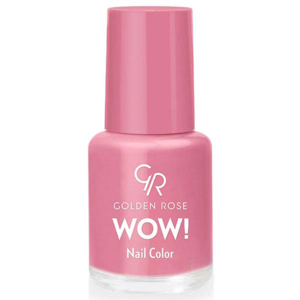Лак для ногтей Golden Rose Wow 6 мл/ Розовый photo 1 Лак для ногтей Golden Rose Wow 6 мл/ Розовый photo 1