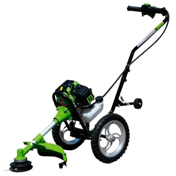 Триммер для травы Zipper ZI-MOS125 бензиновая/ Зелёный photo 1