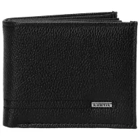 Кошелек для мужчин Kinetix KNTX YTY 3PR Искусственная кожа/ Черный