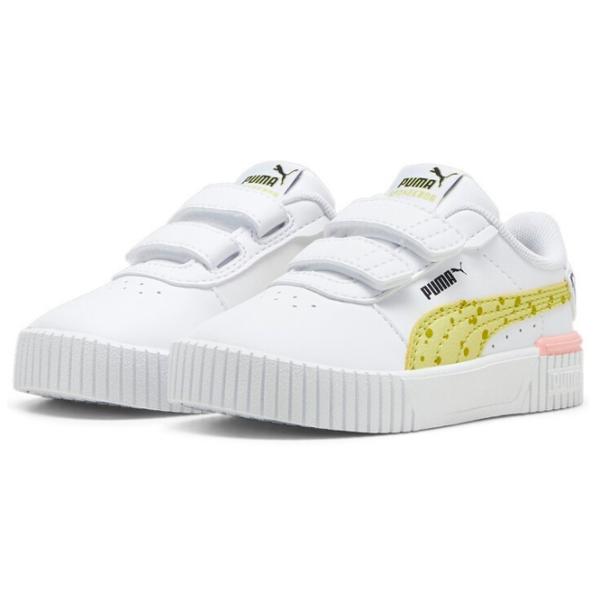 Ghete pentru fetiţe Puma Carina 2.0 Spongebob II V Inf White photo 1