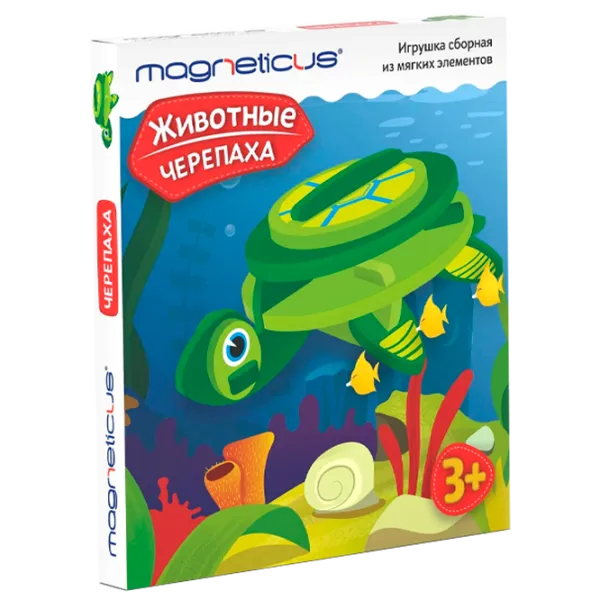 Constructor Magneticus Broască țestoasă Figuri/ Multicolor photo 1