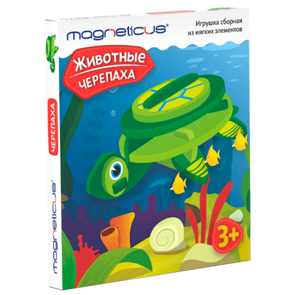 Constructor Magneticus Broască țestoasă Figuri/ Multicolor photo 1