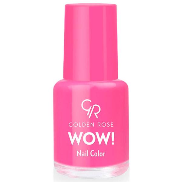 Лак для ногтей Golden Rose Wow 6 мл/ Розовый photo 1 Лак для ногтей Golden Rose Wow 6 мл/ Розовый photo 1