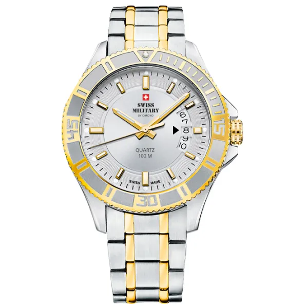 Ceas de mână pentru bărbați Swiss Military SM34041.03 Cuarț/ 42 mm photo 1 Ceas de mână pentru bărbați Swiss Military SM34041.03 Cuarț/ 42 mm photo 1