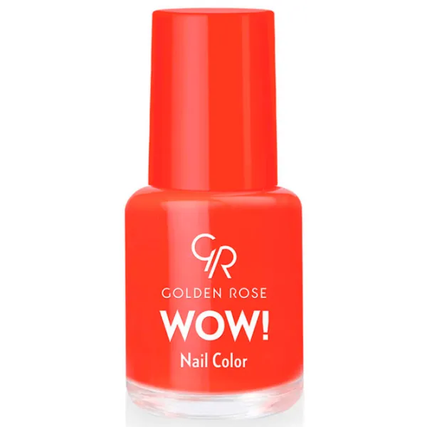 Lac de unghii Golden Rose Wow 6 ml/ Red photo 1