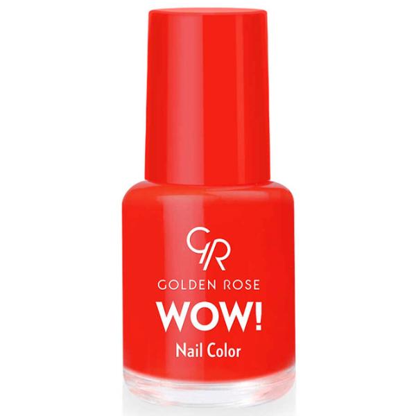 Lac de unghii Golden Rose Wow 6 ml/ Red photo 1