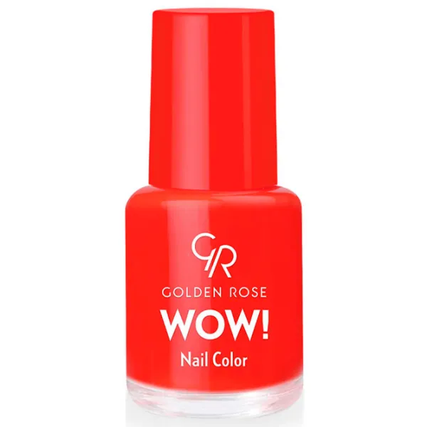 Lac de unghii Golden Rose Wow 6 ml/ Red photo 1