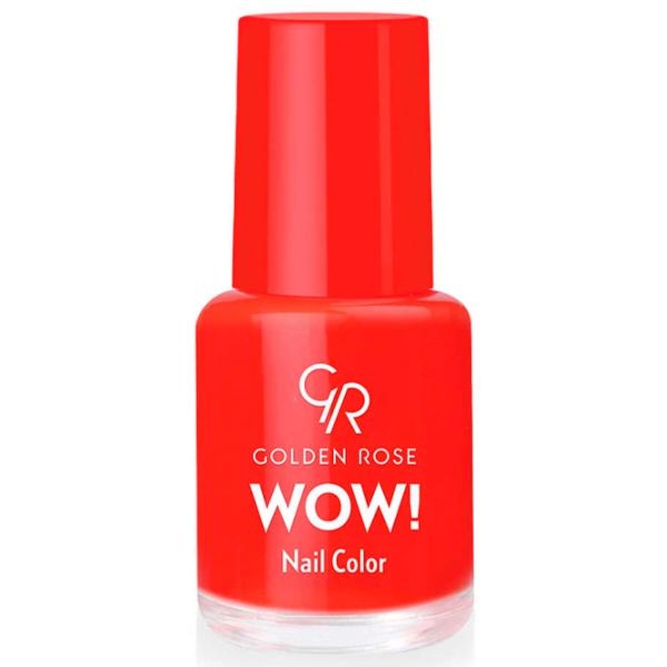 Lac de unghii Golden Rose Wow 6 ml/ Red photo 1