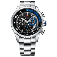 Ceas de mână pentru bărbați Swiss Military SM34042.04 Cuarț/ 44 mm