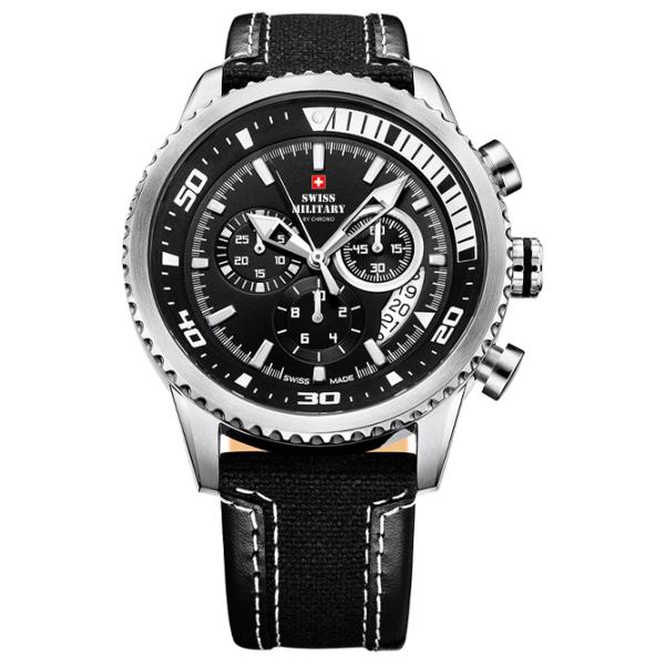 Ceas de mână pentru bărbați Swiss Military SM34042.05 Cuarț/ 44 mm photo 1 Ceas de mână pentru bărbați Swiss Military SM34042.05 Cuarț/ 44 mm photo 1