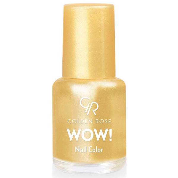 Lac de unghii Golden Rose Wow 6 ml/ Gold photo 1 Lac de unghii Golden Rose Wow 6 ml/ Gold photo 1