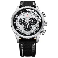 Ceas de mână pentru bărbați Swiss Military SM34042.06 Cuarț/ 44 mm
