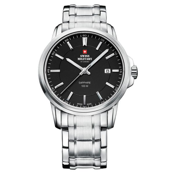 Ceas de mână pentru bărbați Swiss Military SM34039.01 Cuarț/ 40 mm photo 1