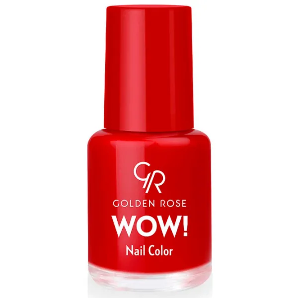 Lac de unghii Golden Rose Wow 6 ml/ Red photo 1