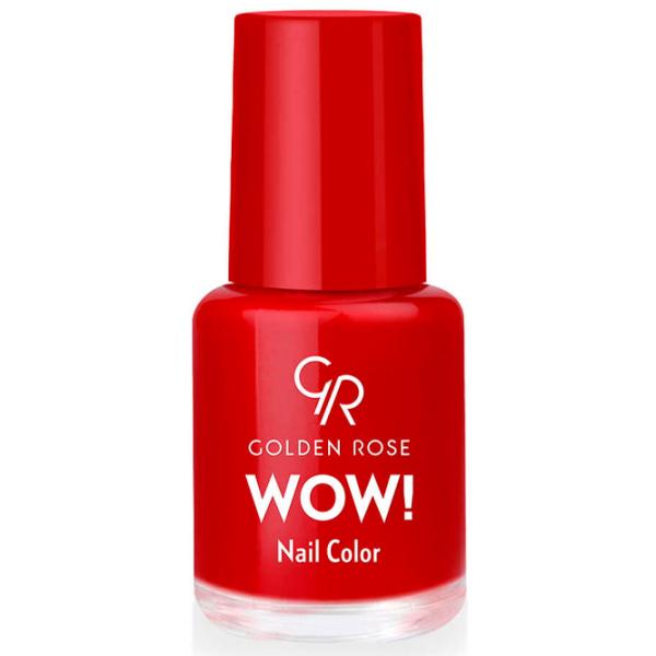 Lac de unghii Golden Rose Wow 6 ml/ Red photo 1