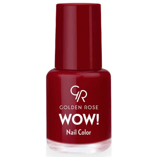 Lac de unghii Golden Rose Wow 6 ml/ Bordeaux photo 1