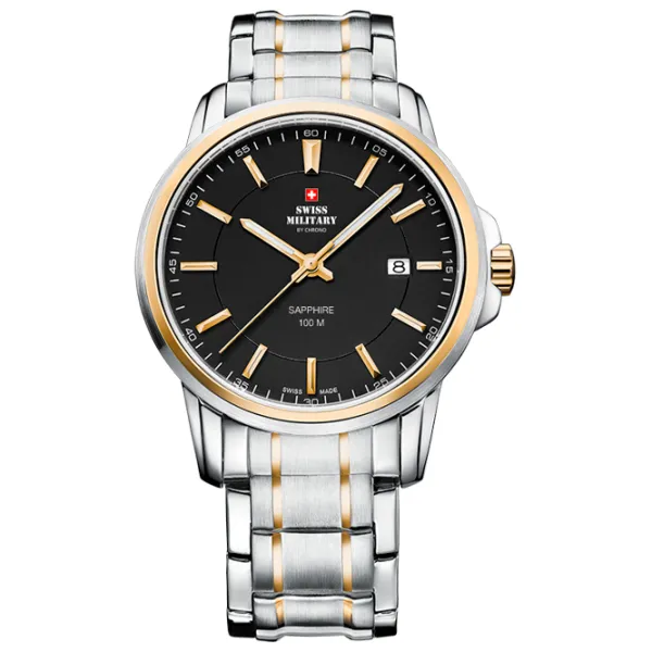 Ceas de mână pentru bărbați Swiss Military SM34039.04 Cuarț/ 40 mm photo 1 Ceas de mână pentru bărbați Swiss Military SM34039.04 Cuarț/ 40 mm photo 1