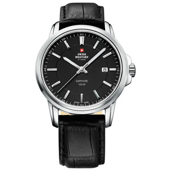 Ceas de mână pentru bărbați Swiss Military SM34039.06 Cuarț/ 40 mm photo 1 Ceas de mână pentru bărbați Swiss Military SM34039.06 Cuarț/ 40 mm photo 1