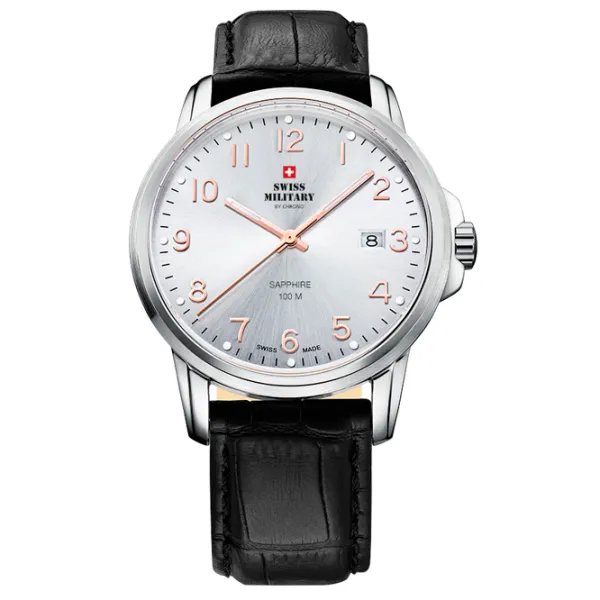 Ceas de mână pentru bărbați Swiss Military SM34039.09 Cuarț/ 40 mm photo 1 Ceas de mână pentru bărbați Swiss Military SM34039.09 Cuarț/ 40 mm photo 1
