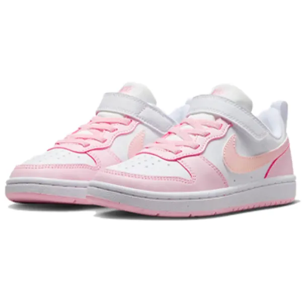 Кеды для девочек Nike Court Borough Low Recraft (Ps) Белый photo 1