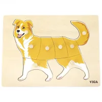 Puzzle VIGA Dog 1.5+/ Numărul de piese: 8