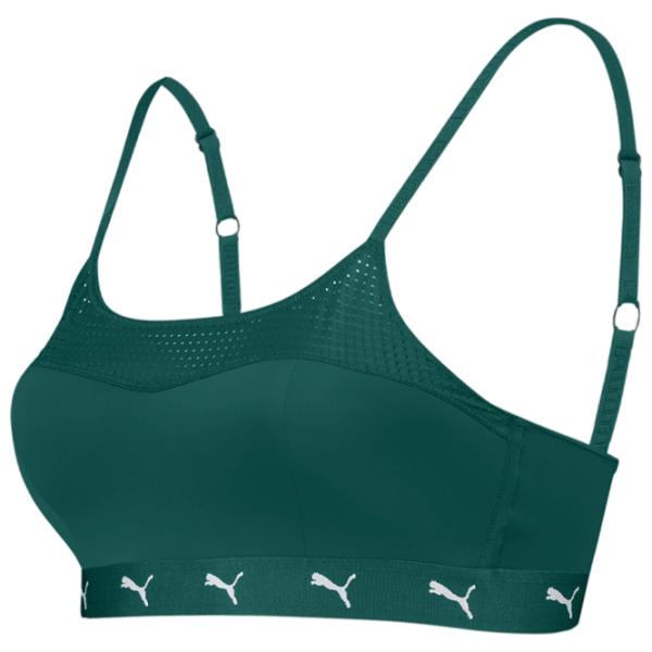 Бюстгальтер для женщин Puma Padded Sporty Top 1P XS/ Зелёный/ На ремнях photo 1 Бюстгальтер для женщин Puma Padded Sporty Top 1P XS/ Зелёный/ На ремнях photo 1