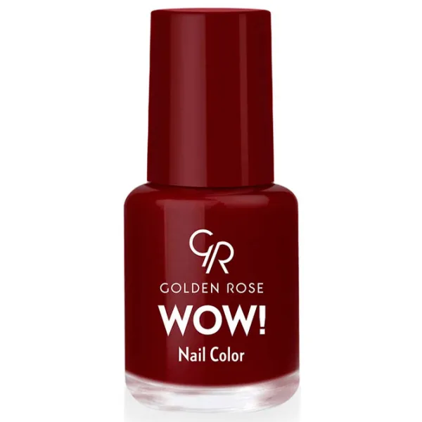 Lac de unghii Golden Rose Wow 6 ml/ Red photo 1