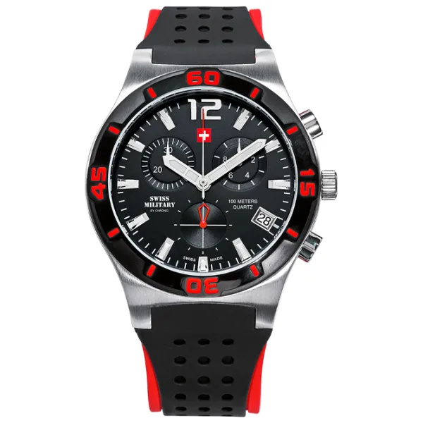 Ceas de mână pentru bărbați Swiss Military SM34015.06 Cuarț/ 43 mm photo 1 Ceas de mână pentru bărbați Swiss Military SM34015.06 Cuarț/ 43 mm photo 1