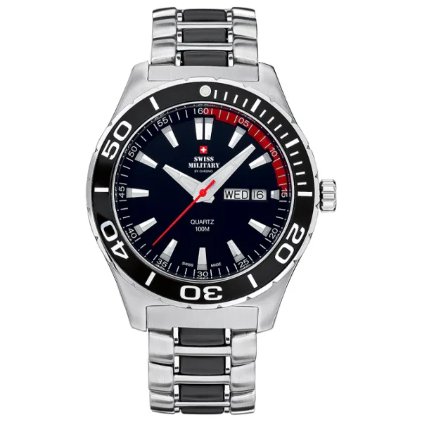 Ceas de mână pentru bărbați Swiss Military SM34017.01 Cuarț/ 43 mm photo 1 Ceas de mână pentru bărbați Swiss Military SM34017.01 Cuarț/ 43 mm photo 1