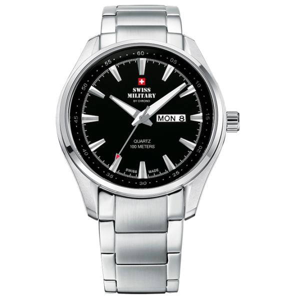 Ceas de mână pentru bărbați Swiss Military SM34027.01 Cuarț/ 44 mm photo 1 Ceas de mână pentru bărbați Swiss Military SM34027.01 Cuarț/ 44 mm photo 1