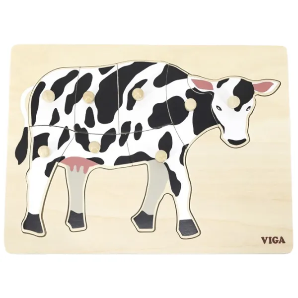 Puzzle VIGA Vaca 1.5+/ Numărul de piese: 8 photo 1 Puzzle VIGA Vaca 1.5+/ Numărul de piese: 8 photo 1