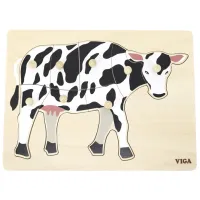 Puzzle VIGA Vaca 1.5+/ Numărul de piese: 8