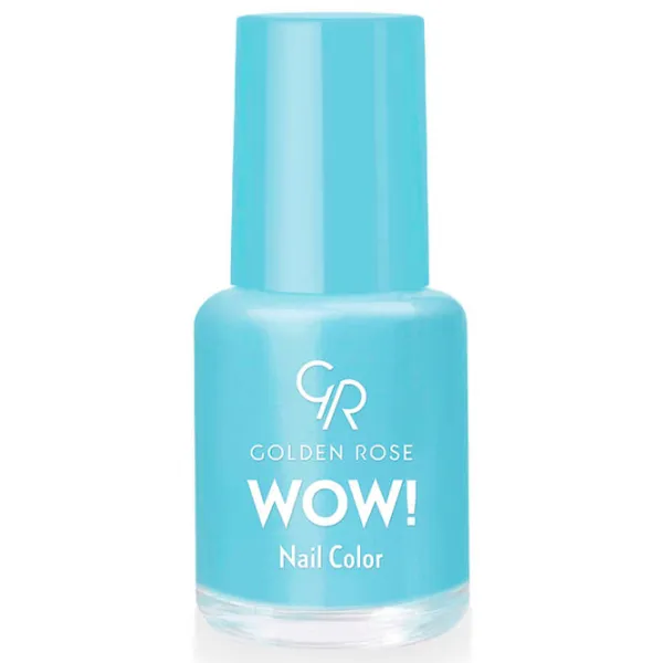 Лак для ногтей Golden Rose Wow 6 мл/ Синий photo 1 Лак для ногтей Golden Rose Wow 6 мл/ Синий photo 1